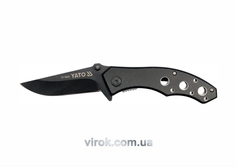 Ніж складний YATO : металева ручка, L= 190 мм [12/120] Одеса - фото 1