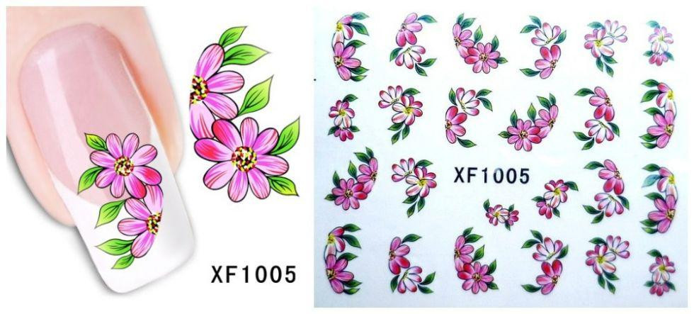 Наклейки для ногтей XF1005 Киев - изображение 1