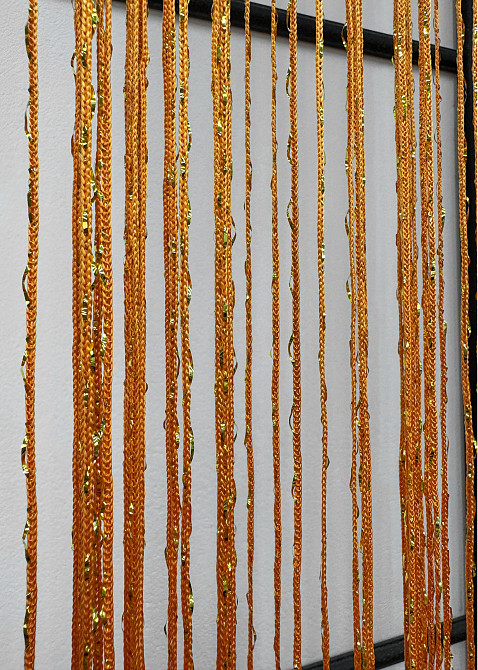 Штори-нитки "Кісея" з люрексом Помаранчевий 300х300см 1 шт (61-087) Київ - фото 8