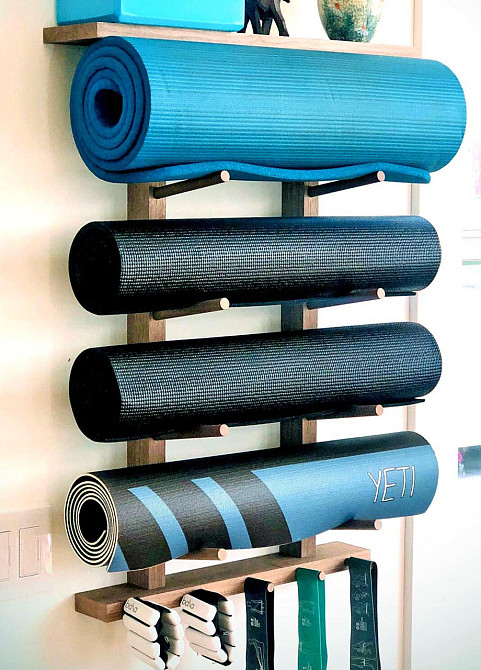 Органайзер ковриков для йоги 