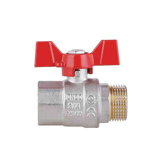 Кран кульовий Thermo Alliance Standart 3/4" ВН для води (метелик) SD607NW20PN40 Київ