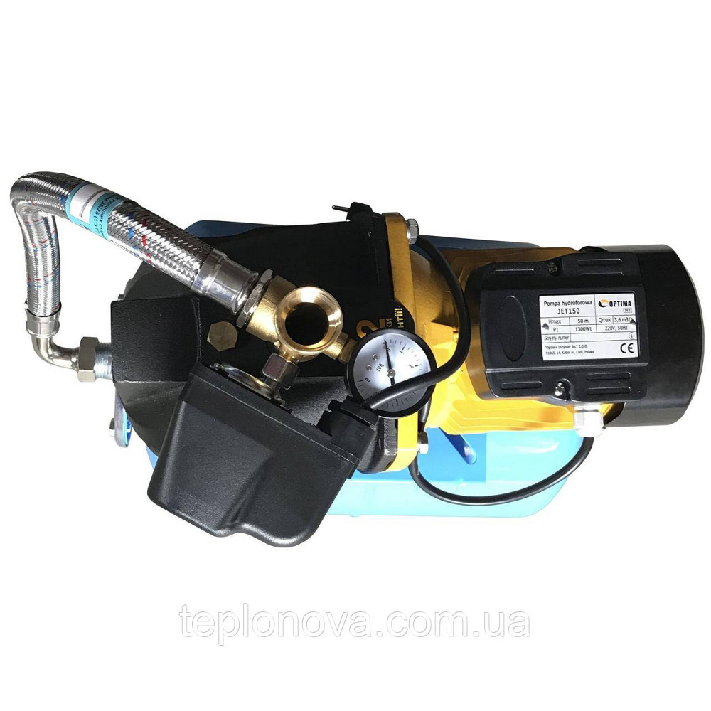 Насосна станція Optima JET150-24 1,3 кВт чавун довгий на Гребінці Чернівці - фото 2