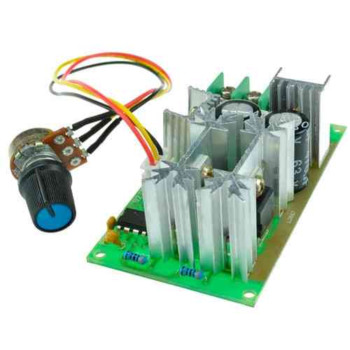 Контролер обертів мотора постійного струму ШІМ 10-60В 20А 1200Вт 25КГц, регулювання швидкості Київ