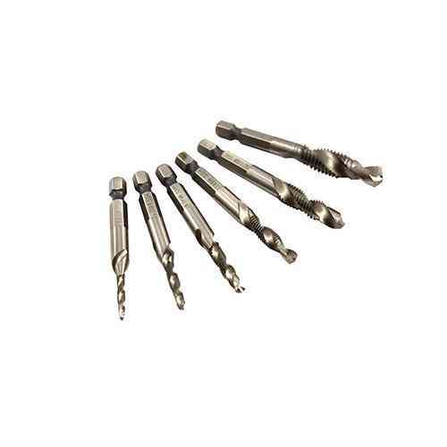 Набір свердел-мітчиків для нарізування різі M3-M10, 6-гранні, 6 шт. Винница