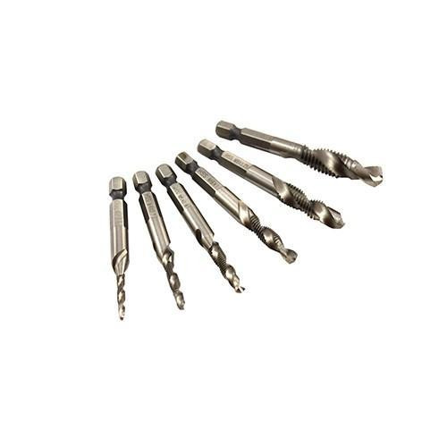 Набір свердел-мітчиків для нарізування різі M3-M10, 6-гранні, 6 шт. Вінниця - фото 2