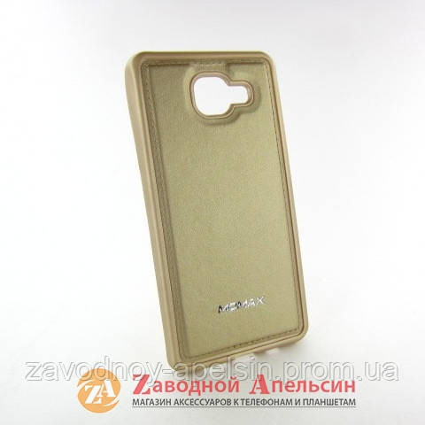 Samsung A5 A510 2016 чехол кожа Momax gold Одесса - изображение 1