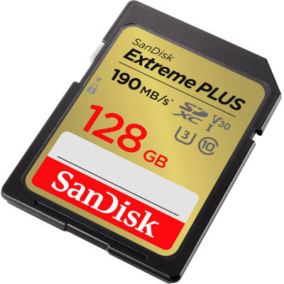 Карта памяти SanDisk 128GB SDXC class 10 UHS-I U3 4K Extreme Plus (SDSDXWA-128G-GNCIN) Винница - изображение 3