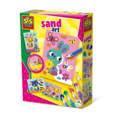 Набір для творчості Ses Creative З кольоровим піском Лісові тварини (14136S) Вінниця