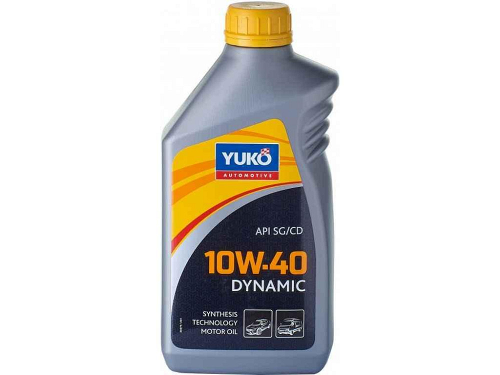 Масло моторное полусинтетическое DYNAMIC 10W-40 API SG/CD 1,0 л ТМ Yuko Киев - изображение 1