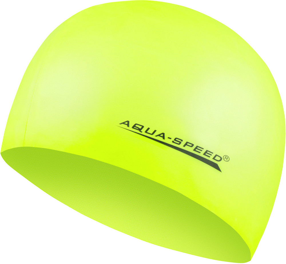 Шапочка для плавания Aqua Speed MEGA 100 Вишнёвое - изображение 8