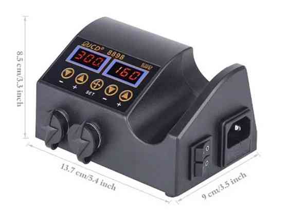 Новая паяльная станция JCD 8898 - паяльник 80Вт, фен-750Вт Киев