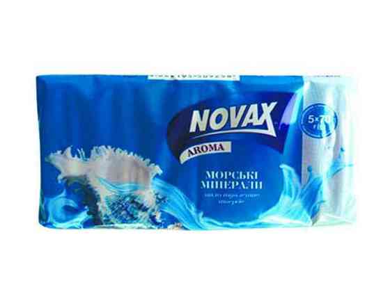 Мыло 5шт 70г экопак Aroma Морские Минералы ТМ Novax Solmir Киев