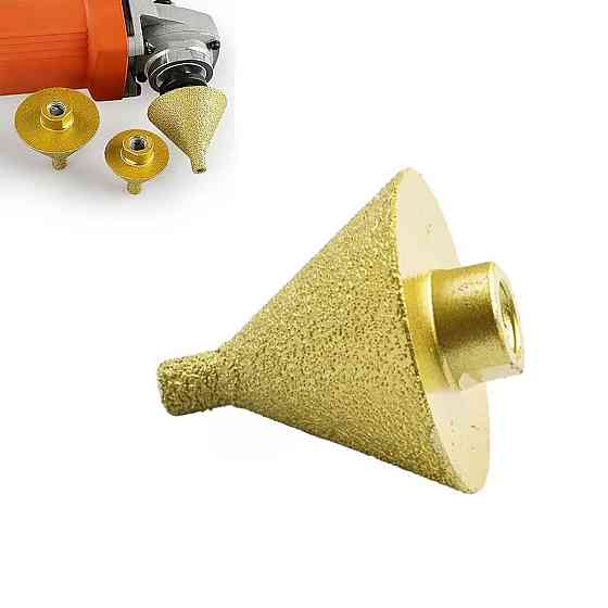 Алмазная конусная фреза для керамики и гранита 9-38мм Киев