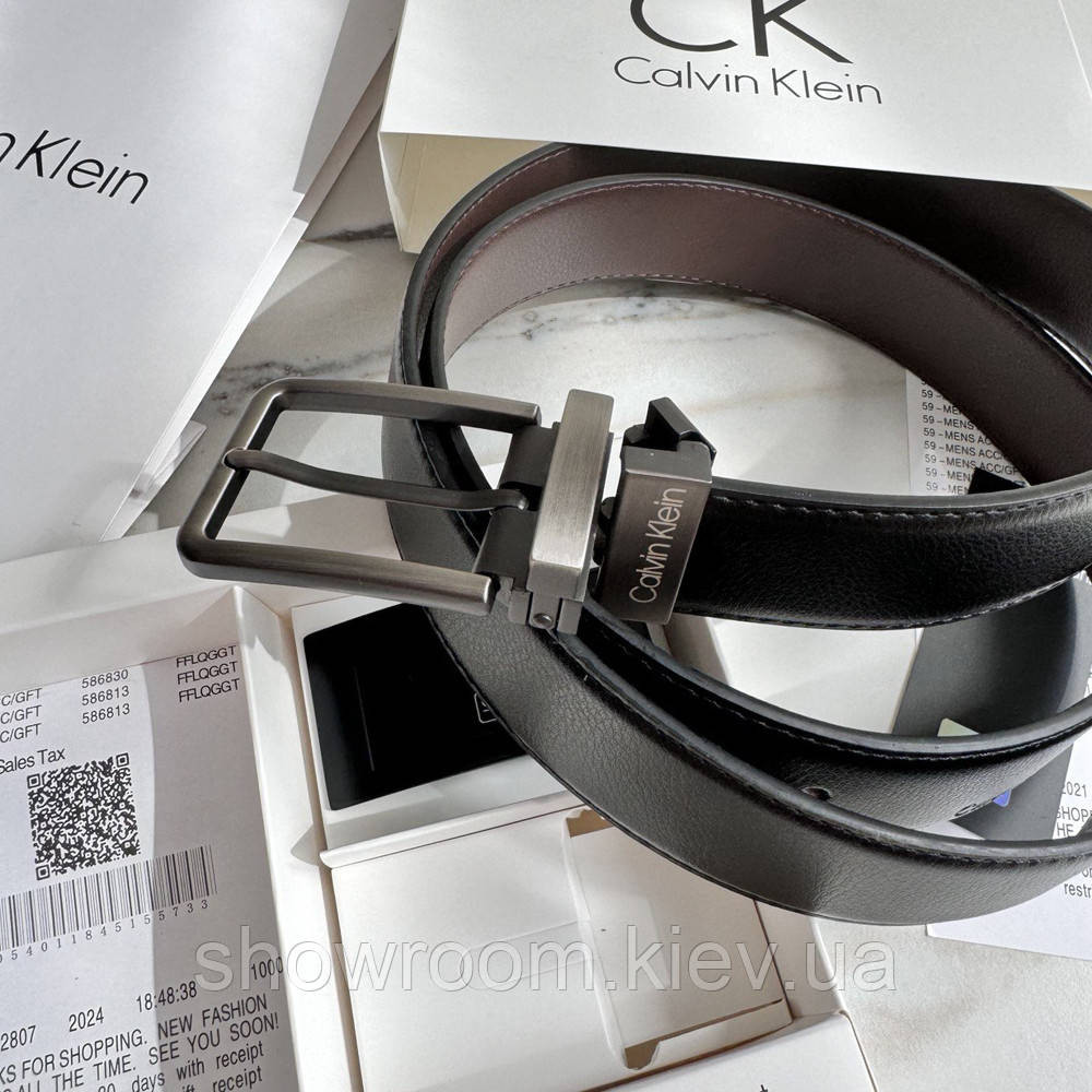 Чоловічий подарунковий набір (ремінь із двома пряжками) (408) Київ - фото 10