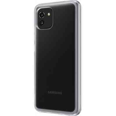 Чохол до мобільного телефона Samsung A03 Soft Clear Cover Transparent (EF-QA035TTEGRU) Вінниця