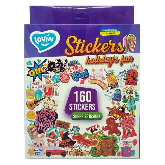 Набор стикеров Holiday's fun TM Lovin 90016 Винница