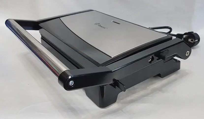 Гриль DOMOTEC MS-7708, 1000 Вт, контактний, антипригарне покриття, розмір 23х14 см, ідеальний для дому Одеса - фото 7