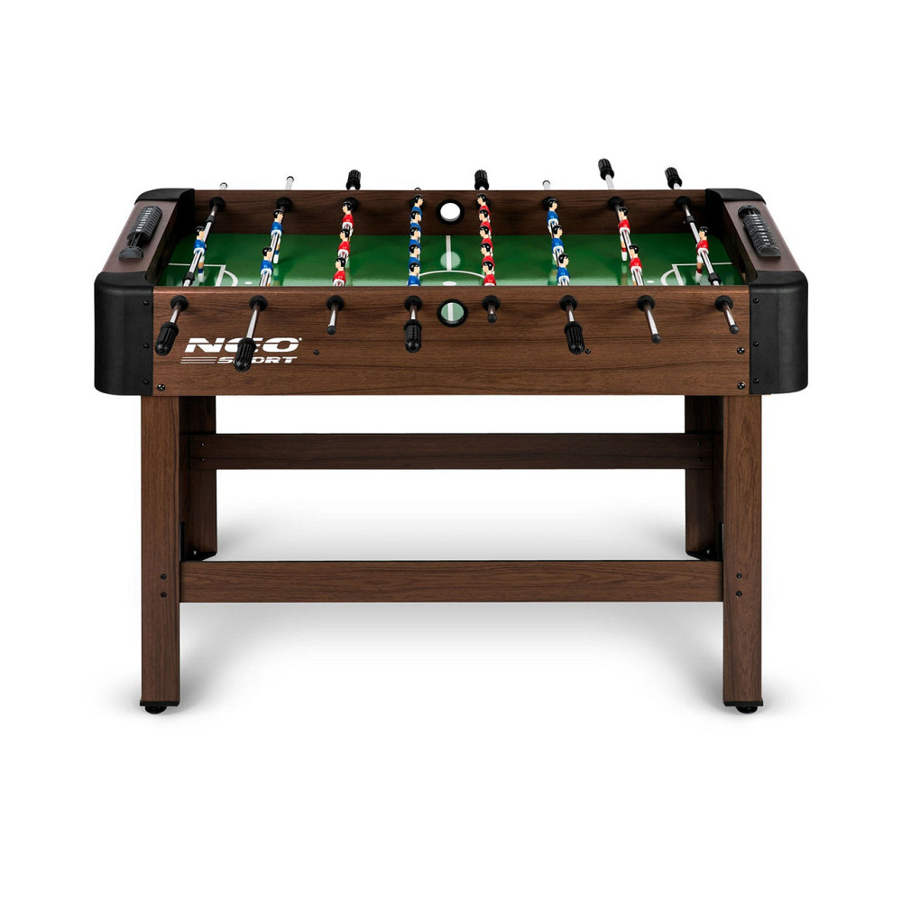 Настільний футбол Neo-Sport NS-804, 118 x 61 x 79 см - темно-коричневий Київ - фото 4