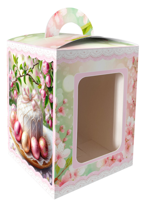 Коробка під великодня Великодня 14 см * 14 см*18,7 см (400 гм) No3 (1 шт.) Харків - фото 8