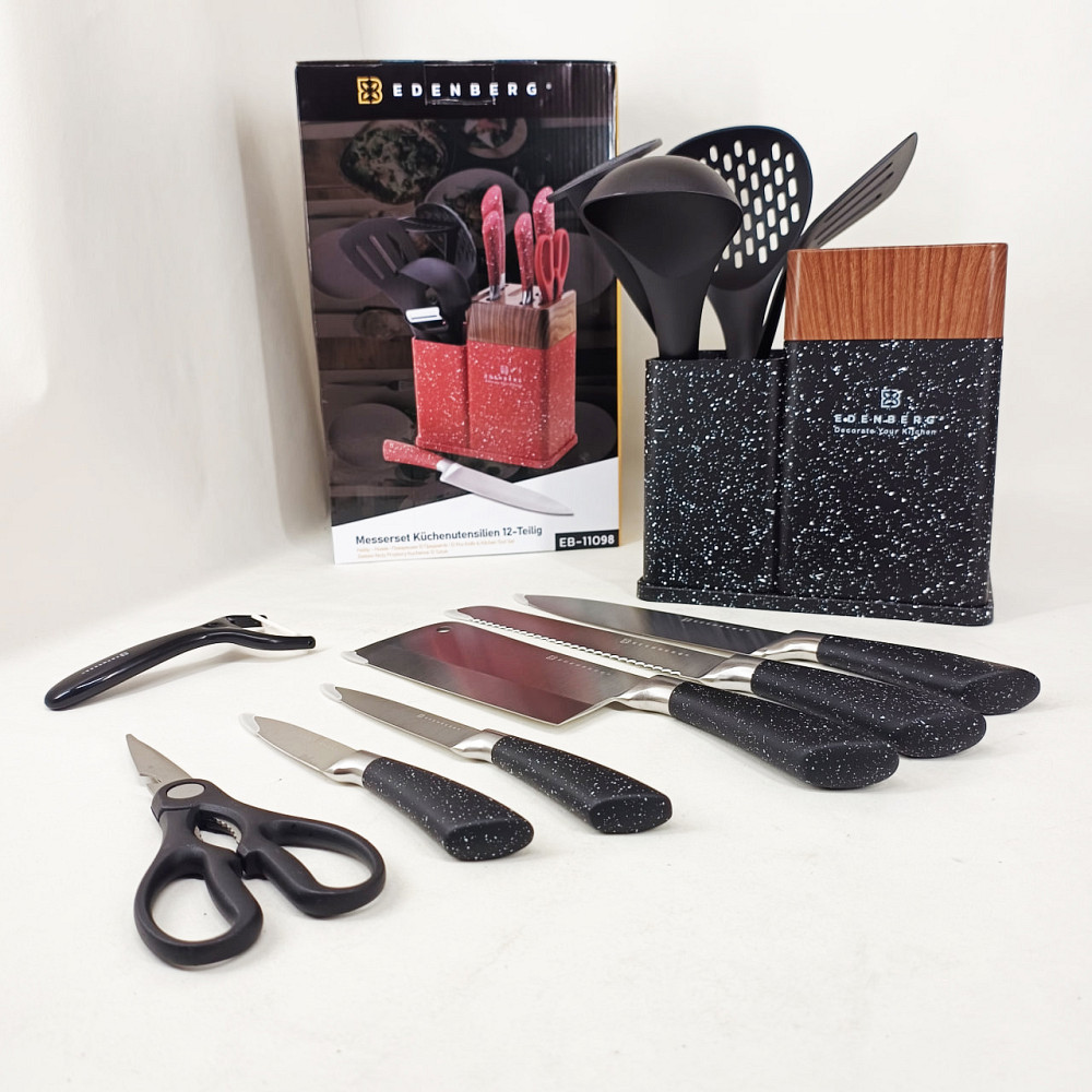 Набор ножей кухонных сталь, Топ лучших ножей для кухни, Нержавеющий кухонный нож Отличный набор UR-66 Львов - изображение 4