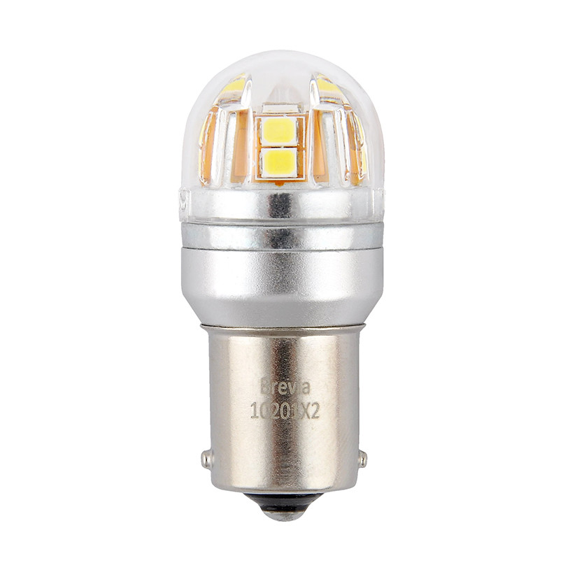 Автолампа Brevia S-Power LED P21W 330Lm 15x2835SMD 12/24V CANbus, 2шт Львів - фото 4