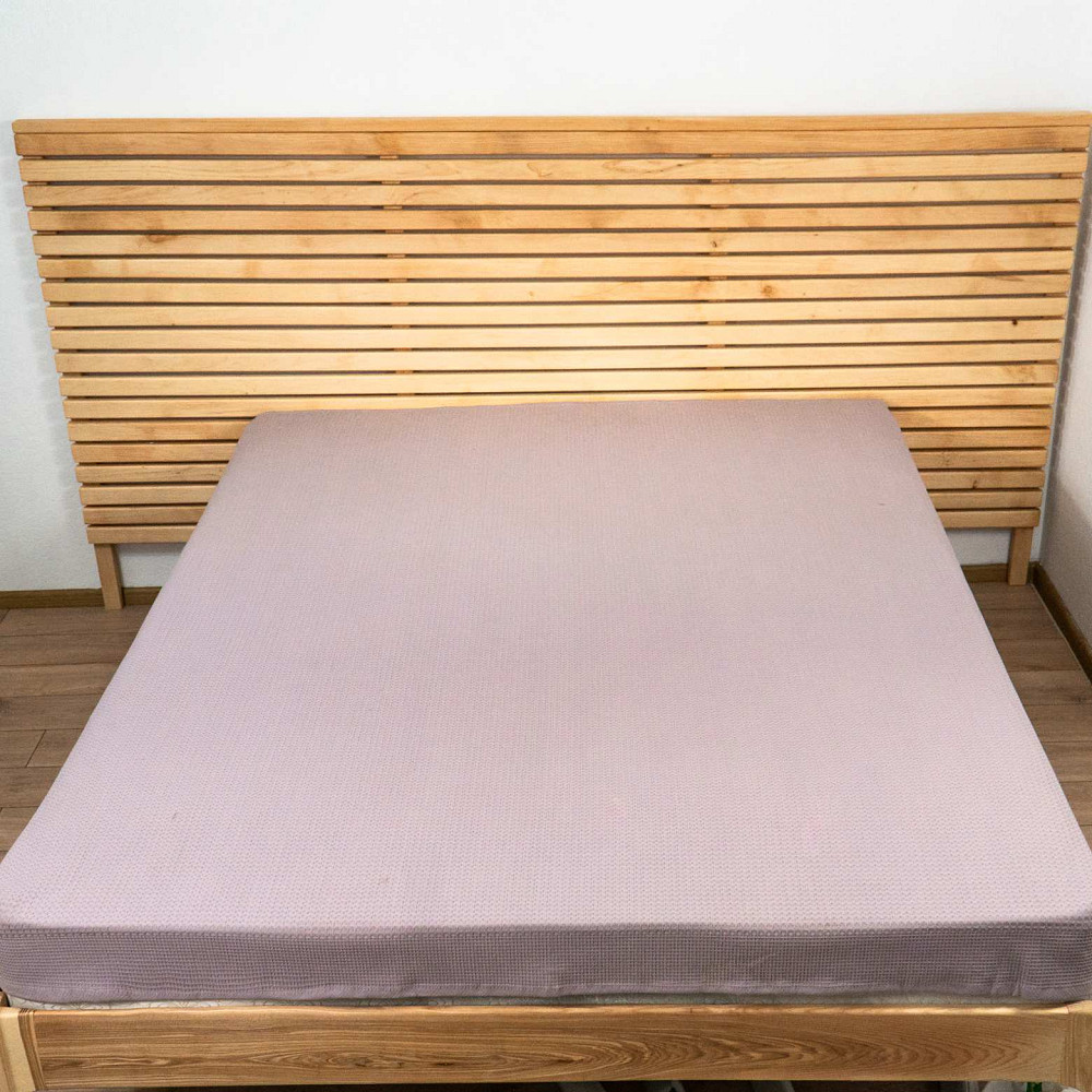 Простирадло-покривало вафельне GM TEXTILE 150х200см 220г/м2 (Капучіно) Суми - фото 3