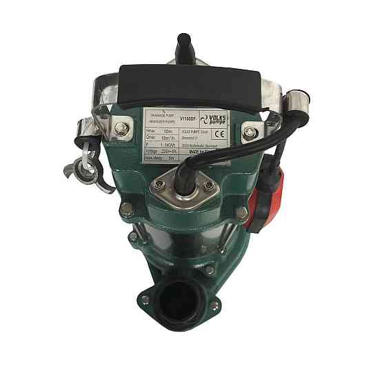 Насос фекальный с режущим механизмом VOLKS V1100 DF 1,1 кВт (000013622) Киев