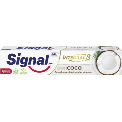 Зубная паста Signal Integral 8 Nature Elements с кокосом 75 мл (8710447328095) Винница - изображение 1