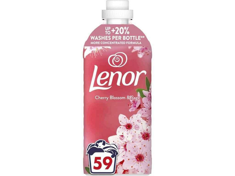 Кондиционер 1,239л Вишневый цвет и Шалфей ТМ LENOR Киев - изображение 1