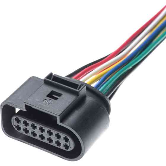 Разьем коннектор с проводом, 14-кон.,  6X0973717,  VAG Германия, Франция, Германия Много Audi, Bugatti, Porsche, Seat, Skoda, VW Киев