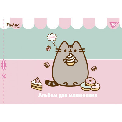 Альбом для малювання Yes А4 28л/100 скоба, з перфорацією для дівчат (130557) Вінниця - фото 4