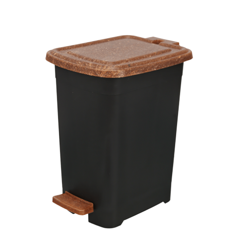 Відро для сміття 8л з педаллю пластик SLIM-ЕКО ELIF Житомир - фото 1