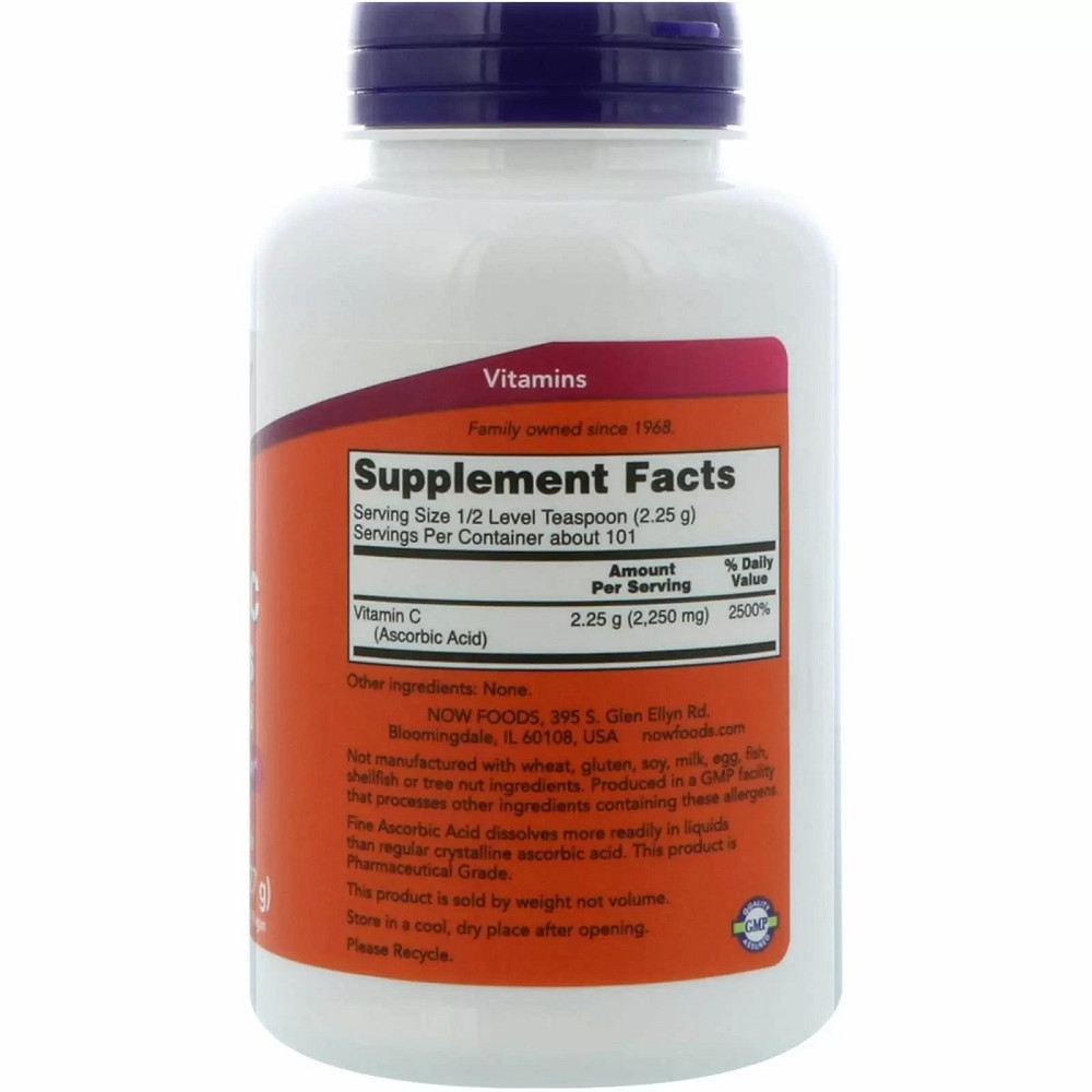 Витамин C в кристаллах (Vitamin C Crystals) 227 г Київ - фото 2