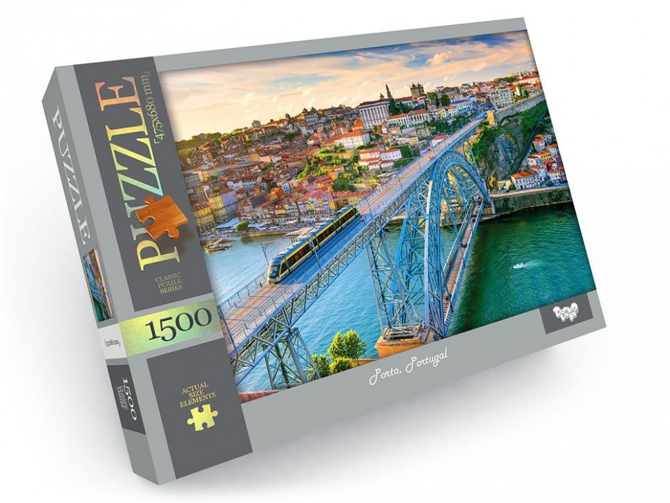 Пазлы C1500-04-01-10, 1500 элементов Мост Винница - изображение 1