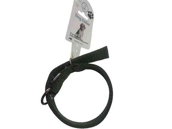 Ошейник брезент 40см 20мм двойной ТМ DOG COLLAR Киев