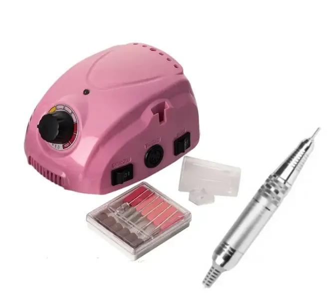 Фрезер для маникюра и педикюра Nail Polisher DM-212, 65W 45000 об/мин (аппарат для маникюра) VP Розовый Киев - изображение 1