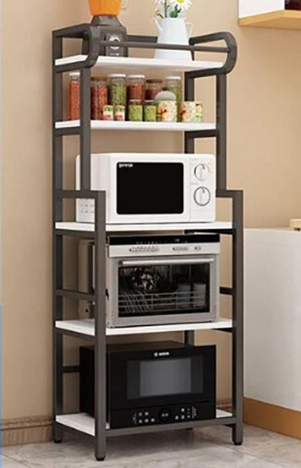 Стелаж кухонний "Спрінті 5" венге-зефір Миколаїв - фото 1