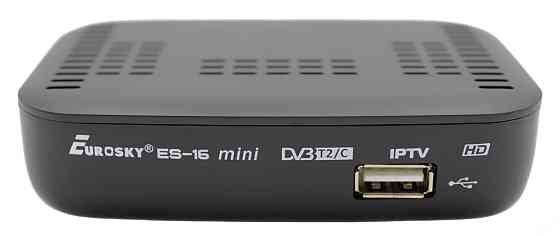 ТВ-приймач тюнер Eurosky ES-16 mini / DVB-T 2 (Гарантія 1 рік) Дніпро