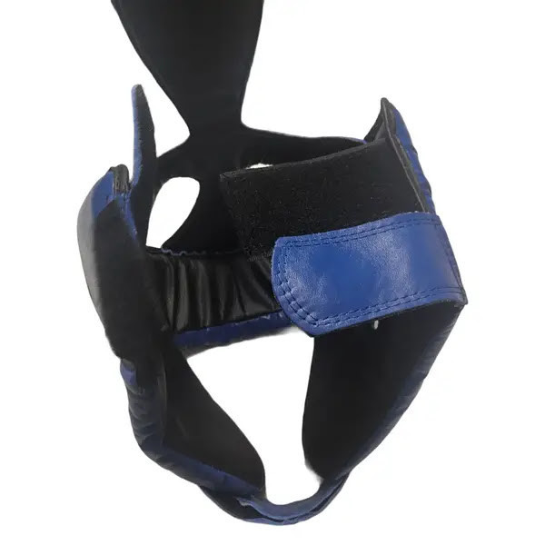 Шлем бокс/каратэ BOXER Кожвинил Элит M-XL Вишнёвое - изображение 3