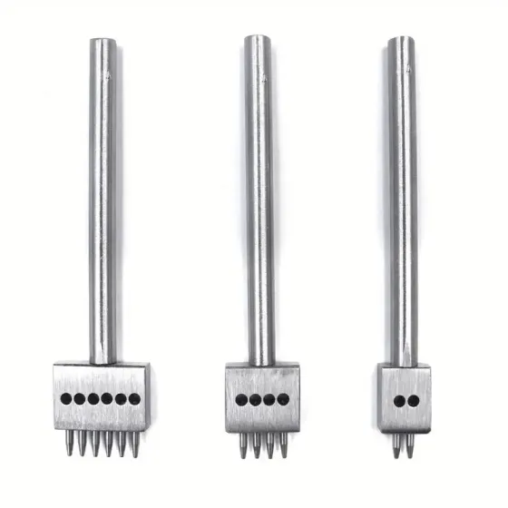 Набір пробійників для шкіри 4 шт, ромбовидні отвори Київ