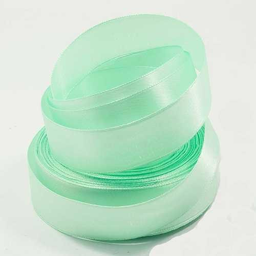 Стрічка атласна м'ятна 23 м Київ - фото 1