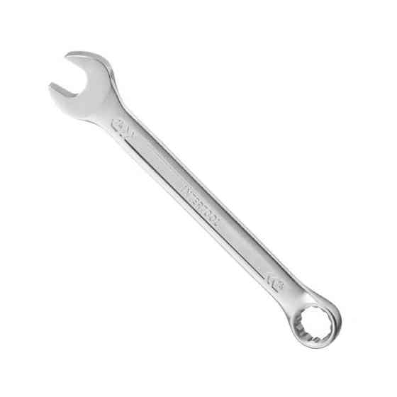 Ключ комбінований, 14 мм, Cr-V, покриття: сатин-хром, DIN3113, STORM INTERTOOL XT-1014 Київ