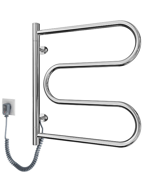 Электрический полотенцесушитель Mario Лассо-I 515х485/55 поворотный Киев - изображение 1