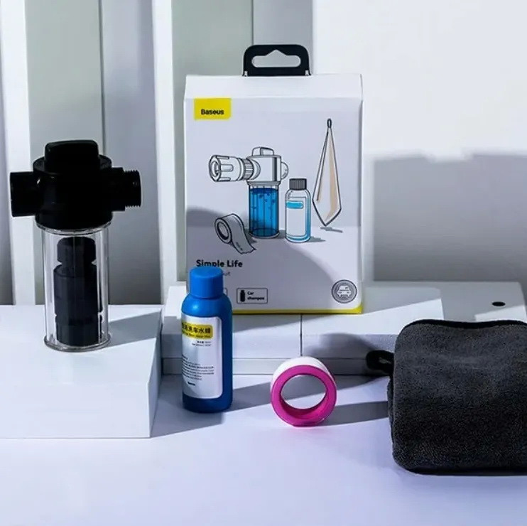 Набір для миття авто Baseus Simple Life Car Wash Suit TZCRXC-01 Николаев - изображение 9