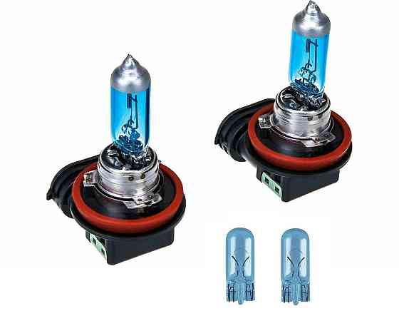 Комплект галогенових ламп PHILIPS H11 12362CVSM CrystalVision + W5W 4300K 55W 12V PGJ19-2 (2 шт) Харків