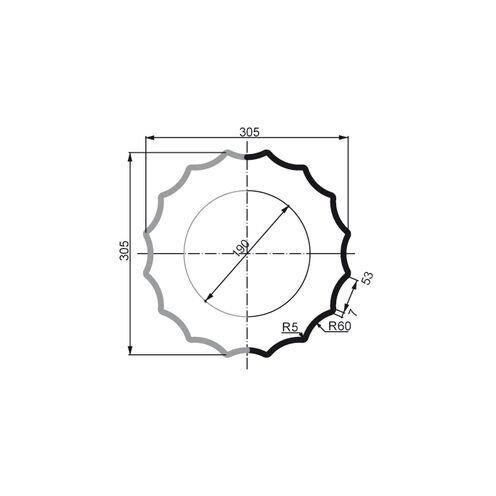 Колонна фасадная Prestige Decor LC 105-21 Half Днепр - изображение 2