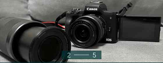 Фотоапарат Canon M50, китовий об'єктив +50-200 Canon +64Gb. Київ