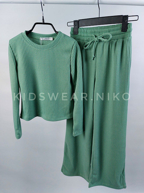 Детский  костюм для девочек в зеленом цвете 134,140 Николаев - изображение 5