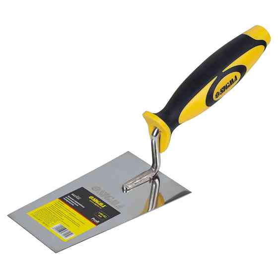 Sigma Кельма нержавеющая шпаклевочная четырехугольная Profi 140×82мм SIGMA (8327121) Київ