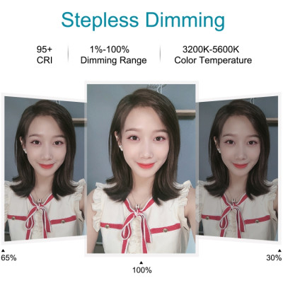 Набір блогера Puluz Ring USB LED lamp PKT3069B 10.2&quot; + tripod 1.1 м (PKT3069B) Вінниця - фото 3